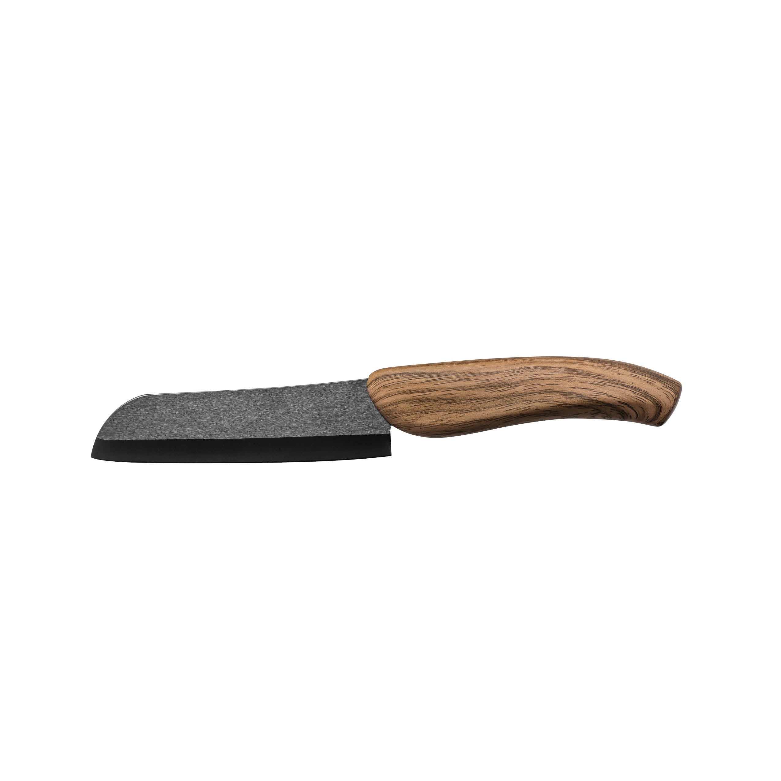 SANTOKU KNIV WOODS SORT KNIVBLAD 12 CM